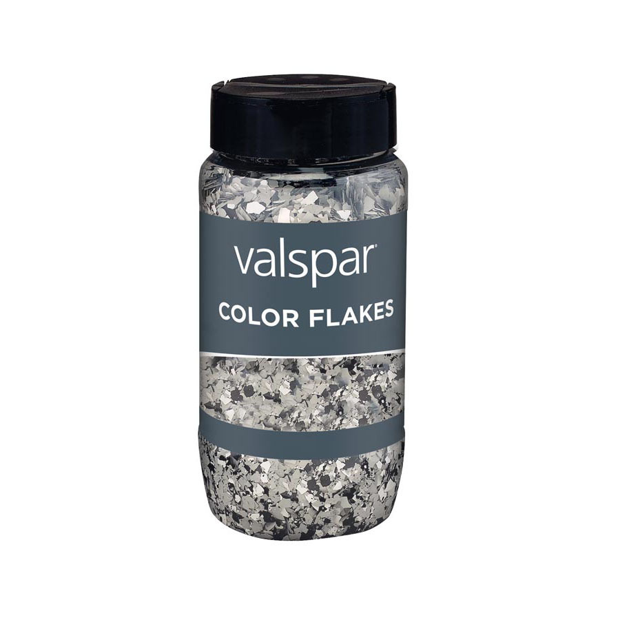 Valspar Epoxy Garage Floor Color Flakes Just Add Paint Serving