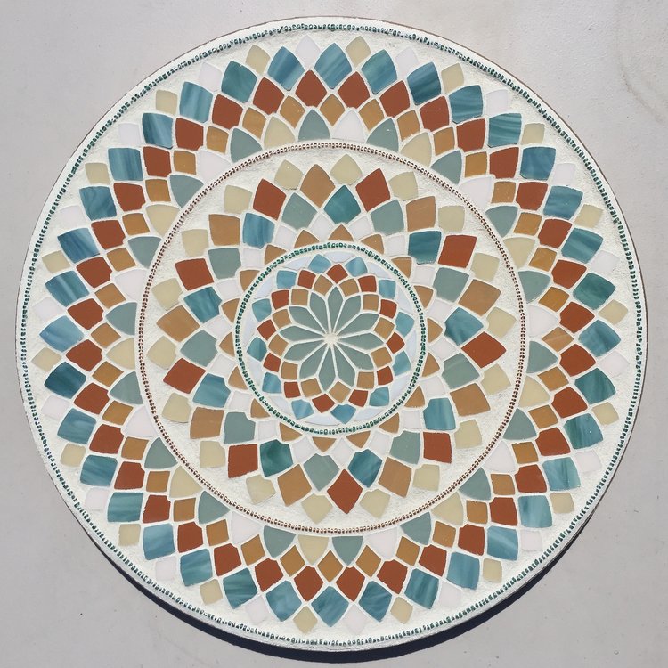 Mosiac by Amanda Rife, Mandala, Harrisburg Artists