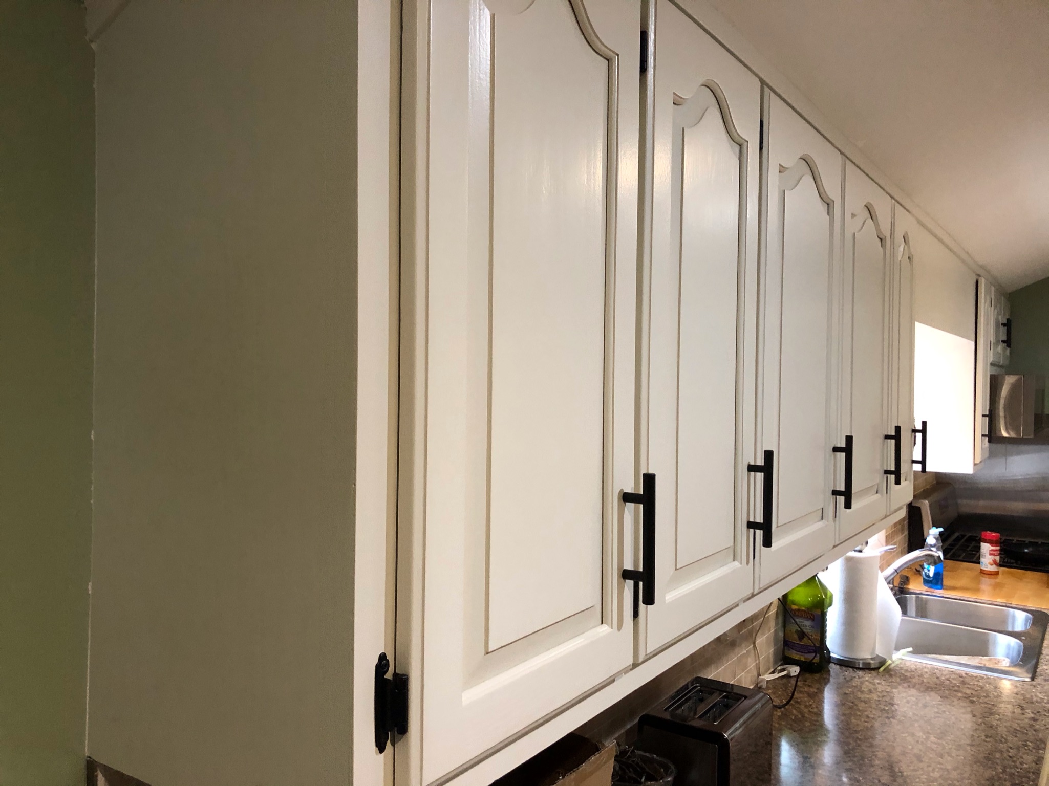 Painted oak cabinets, cabinet only