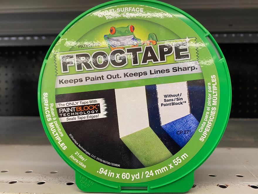 What's the Best Painter's Tape? Blue Duck Tape versus Green Frog Tape  🦆vs.🐸 