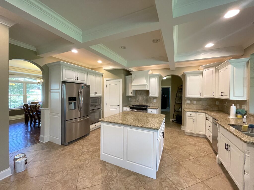 Painted Kitchen Cabinets, Just Add Paint