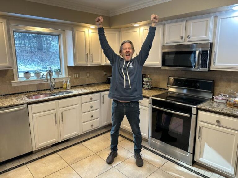 Refinished Kitchen Cabinets