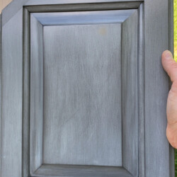 Benjamin Moore Gray Owl Cabinet Door Glaze