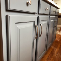 Painted kitchen cabinets, cabinets only
