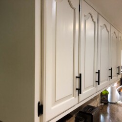 Painted oak cabinets, cabinet only
