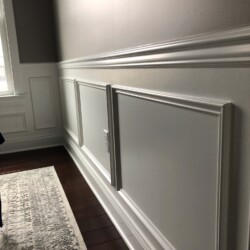 Sprayed shadow boxes in Mechanicsburg