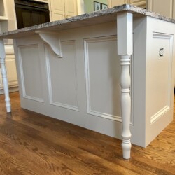 Painted kitchen island by Just Add Paint in Camp Hill PA