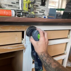 Just Add Paint cabinet refinishing