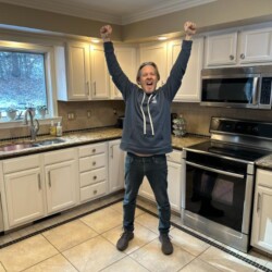 Refinished Kitchen Cabinets
