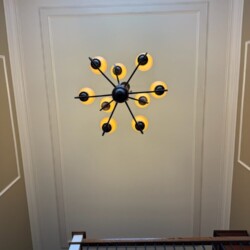 Cost to paint a high entry ceiling in Mechanicsburg $1000